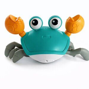 Interactive Baby Crab Toy Camera Lights Sounds Toddler Learning Sensory-AC247